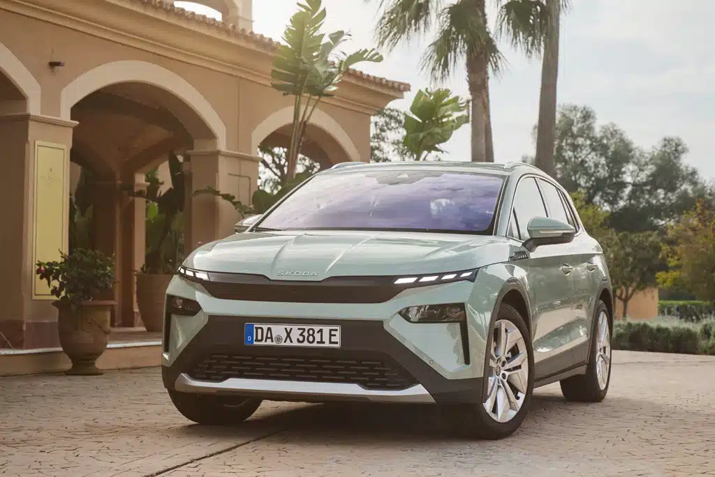 Skoda Elroq 50 von schrägn vorn