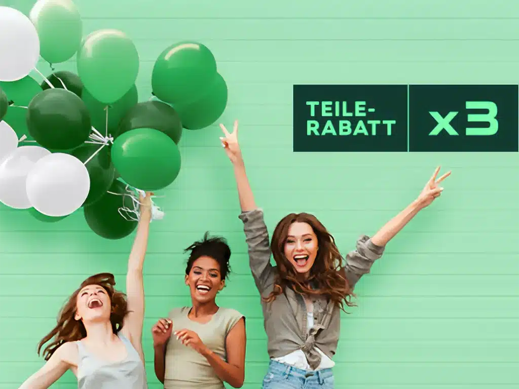 Teilerabatt x3